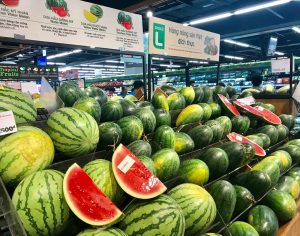 Vận chuyển dưa hấu Cần Thơ đi Trung Quốc