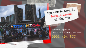 Vận chuyển hàng đi Toronto Canada từ Cần Thơ