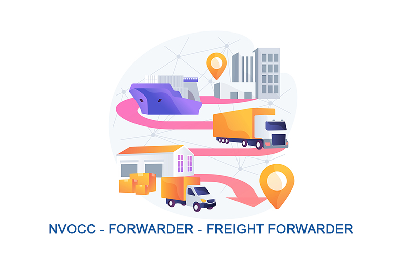 NVOCC là gì và sự khác biệt giữa NVOCC và Freight Forwarder?