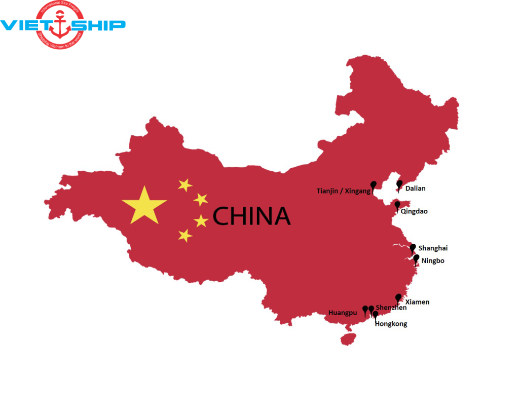 TOP các cảng biển ở Trung Quốc (Phần 2)