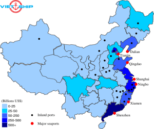 TOP các cảng biển ở Trung Quốc (Phần 2)