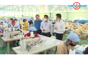 Gửi hàng dệt may Gia Công đến cảng Thiên Tân Trung Quốc