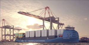 Tàu container đầu tiên trên thế giới chạy bằng amoniac