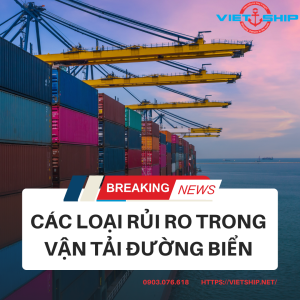rủi ro trong vận tải đường biển