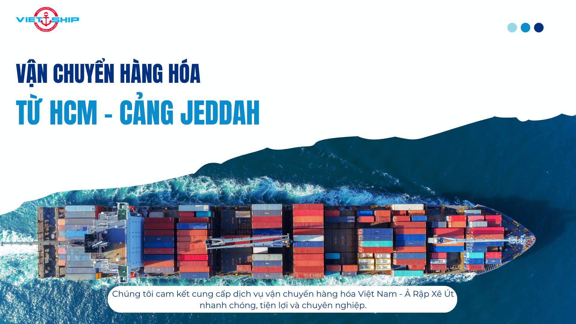 Vận chuyển đường biển từ Hồ Chí Minh đến Cảng Jeddah