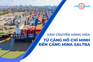 Vận chuyển hàng hóa từ cảng Hồ Chí Minh đến cảng Mina Salman 