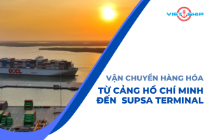 Vận chuyển hàng hóa từ Cảng Hồ Chí Minh đến Supsa Terminal