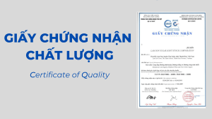 Thủ Tục Làm Giấy Chứng Nhận Chất Lượng (CQ)