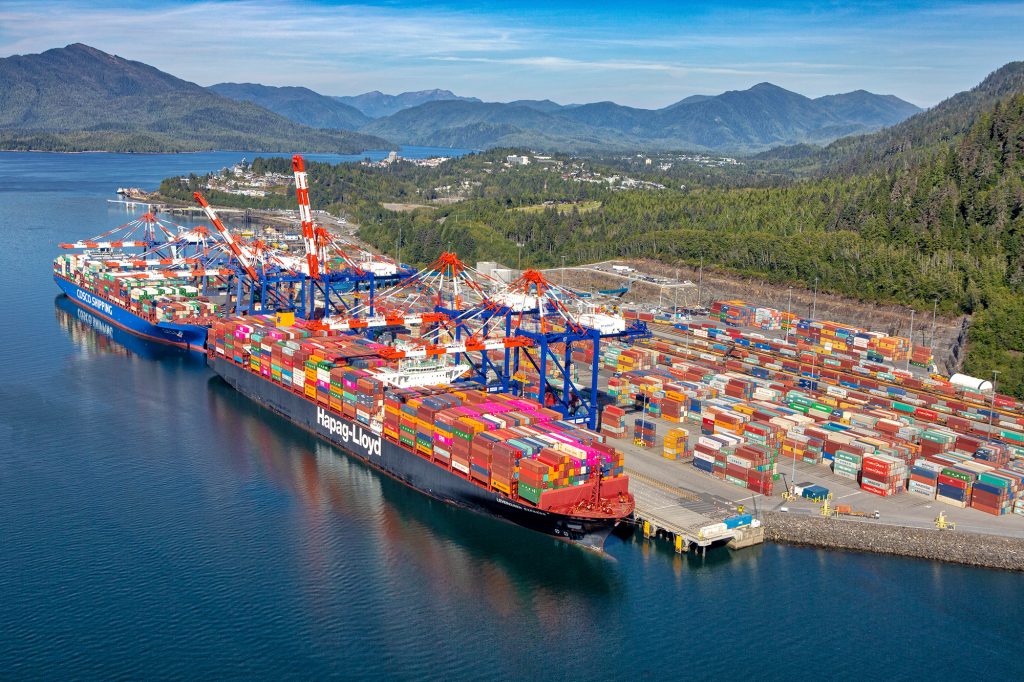 Dịch vụ vận chuyển đường biển đi Prince Rupert 