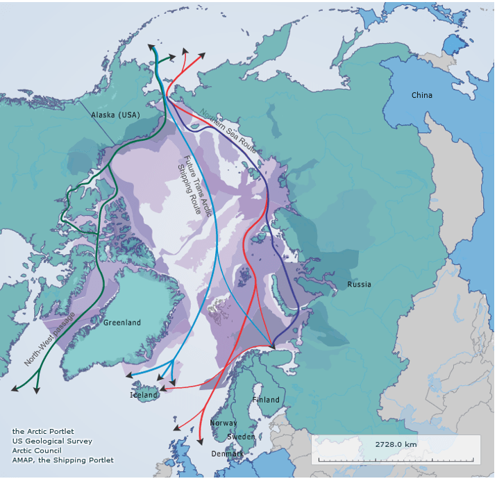 China Launches First Arctic Trans-Polar Container Route Linking to Europe