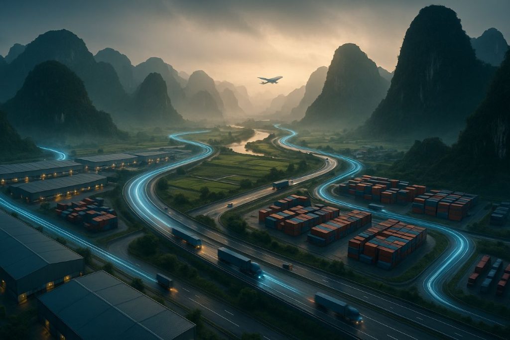 Định vị Ninh Bình trên bản đồ logistics miền Bắc